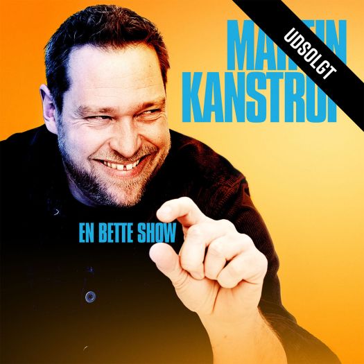 alt="Stand-up komedie med Martin Kanstrup i Sønderjyllandshallen den 20. marts 2026"