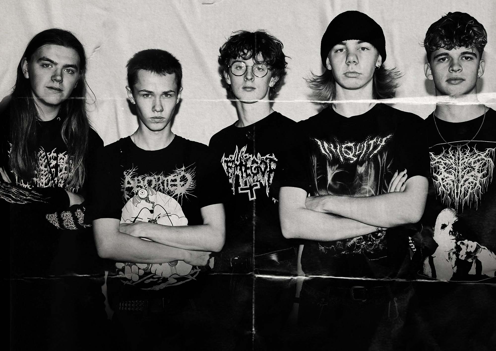 alt="Konkhra, Guttural Disgorge og Cyndi live i Black Box den 19. februar 2026"