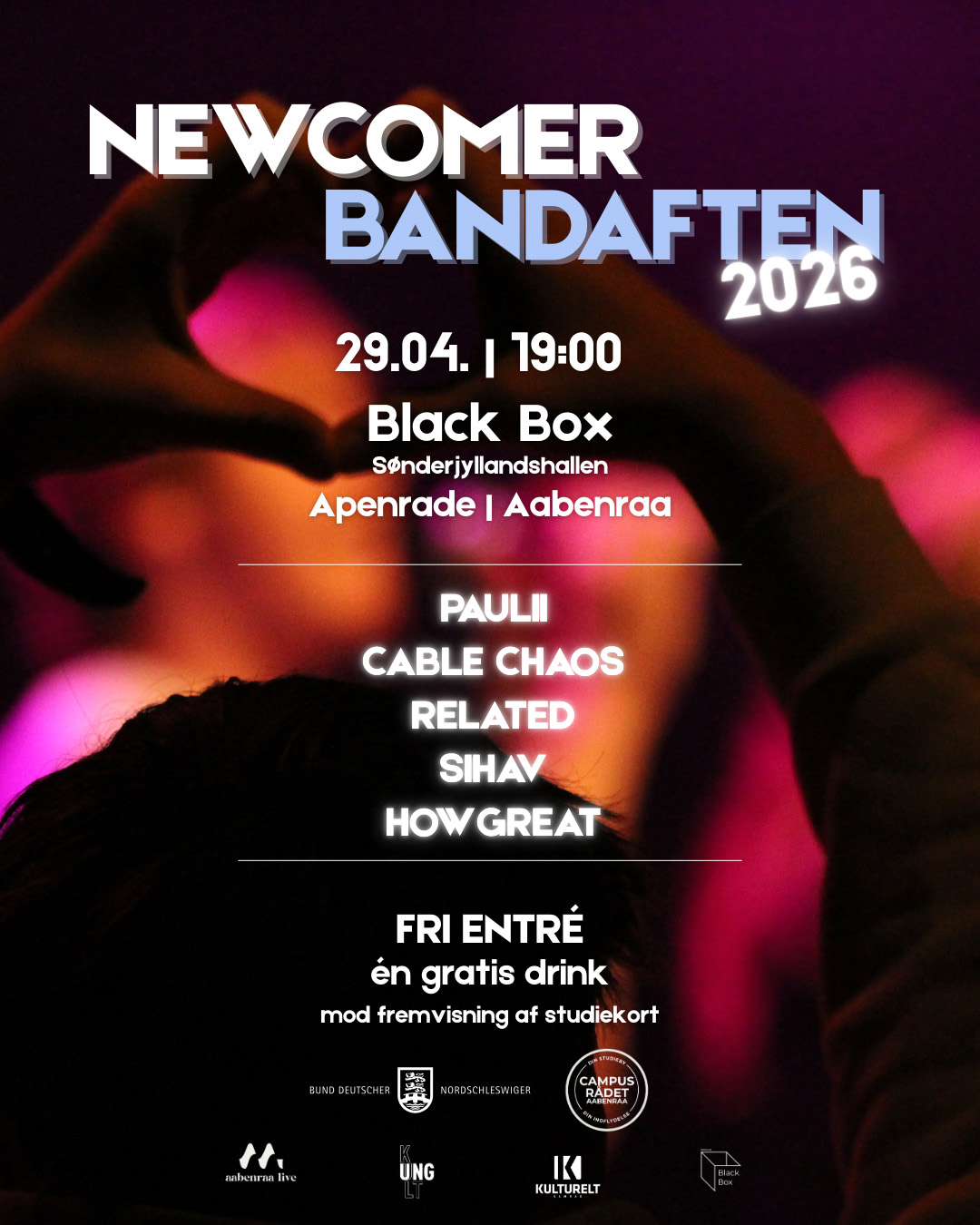 alt="Sarah McQuaid koncert på Damms Gård den 12. marts 2026"