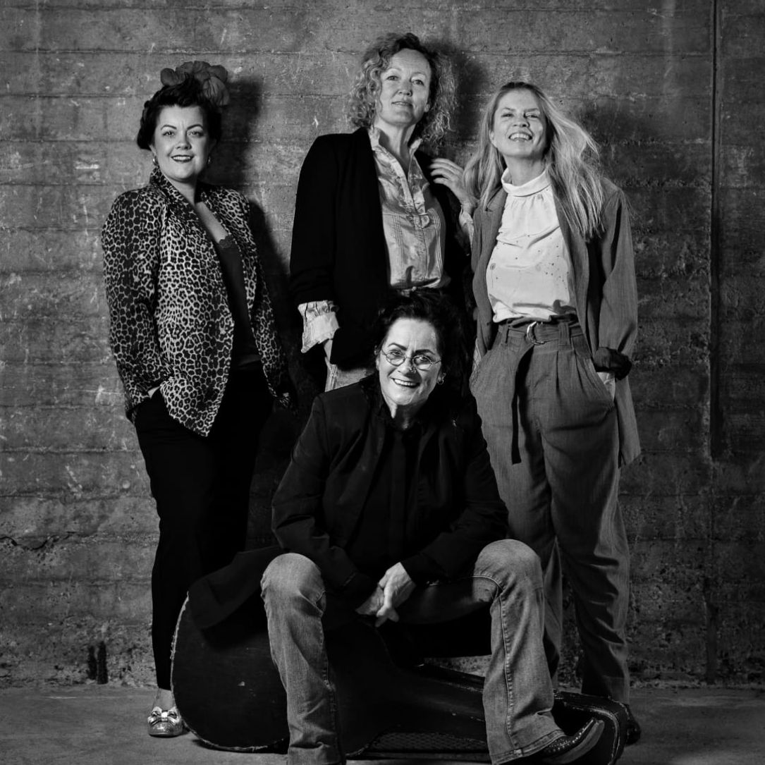 alt="Four Ladies koncert på NygadeHuset i Aabenraa den 8. oktober 2027"